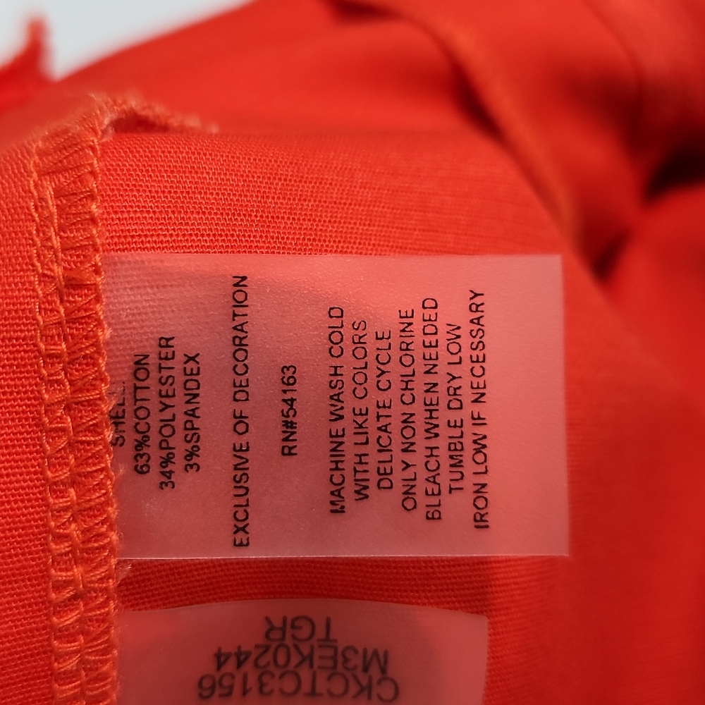 Calvin Klein Red Ankle Pants - Picture 12 of 13